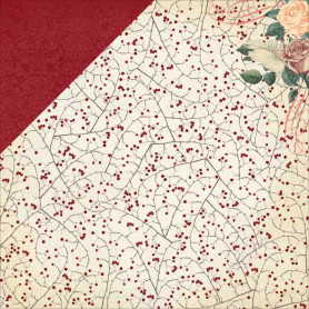 Papier 30x30 Amore 1f - Bella Rosa - Bo Bunny