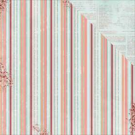 Papier 30x30 Reflection 1f - Bella Rosa - Bo Bunny