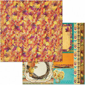 Papier 30x30 Breathtaking 1f - Dreams of Autumn - Bo Bunny
