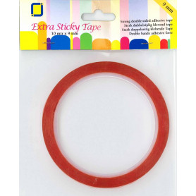 Bande adhésive double face 9 mm - Jeje Produkt Extra Sticky Tape