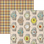 Set de papier 30x30 Hipster 8 feuilles - Ciao Bella Papercrafting