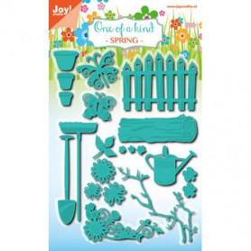 Dies Set de jardin Spring - Cut and emboss - Joycraft