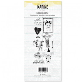 Tampons Les Cro'mignons fille - Hey Baby - Les ateliers de Karine