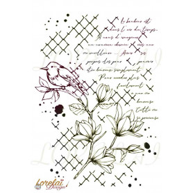Tampon Vie précieuse - Bloom - Lorelaï Design