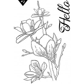 Tampons Hello - Esprit Bucolique 2 - Lorelaï Design