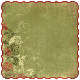 Papier 30x30 Greetings 1f – Collection Twig & Berry Kaisercraft