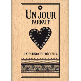 Tampon bois Rare unique précieux - Florilèges Design