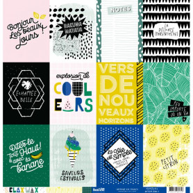Papier 30x30 Mumboko 1f - Collection Relax Wax Kesi'art