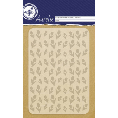 Classeur de gaufrage A6 Tulipes – Aurelie – Embossing folder Tulips