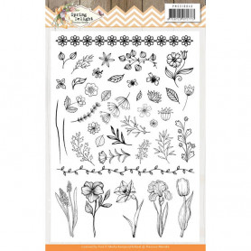 Tampons Spring Delight - Precious Marieke Clearstamps