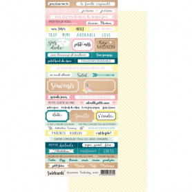 Planche de Mots à découper Tenderling Axell – Swirlcards