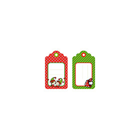 Tags Etiquettes Cadeaux Lutins 6 pc - Artemio