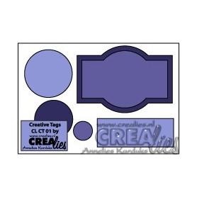 Die Creative Tags no 1 - Crealies