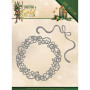 Dies Christmas Wreath 2 pièces - Christmas in Gold - Amy Design