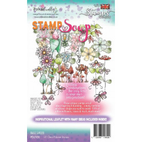 Tampons Magic Garden Soup – Polkadoodles Clear stamp