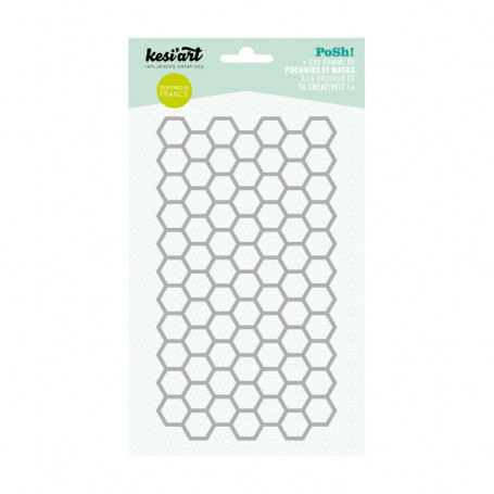 Pochoir Posh! Mask Losanges - Kesi'art