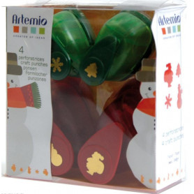 Set de 4 perforatrices Hiver - Artémio
