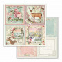 Set de papier 30x30 Pink Christmas 10 feuilles - Stamperia