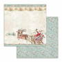 Set de papier 30x30 Pink Christmas 10 feuilles - Stamperia