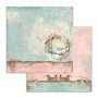 Set de papier 30x30 Pink Christmas 10 feuilles - Stamperia