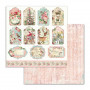 Set de papier 30x30 Pink Christmas 10 feuilles - Stamperia