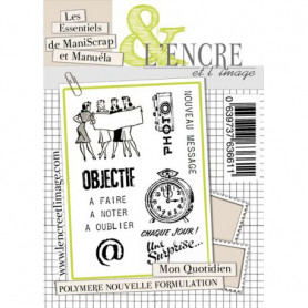 Tampons Mon quotidien - L'encre et l'image