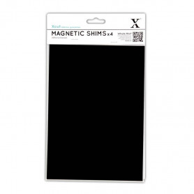 Plaques magnétiques adhésives A5 4 pc - Xcut Magnetic Shims