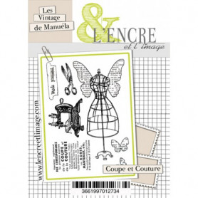 Tampons Coupe et Couture 7pc - L'encre et l'image