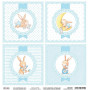 Papier 30x30 Coccole per la nanna - 1 feuille - Ninna Nanna Boy - Ciao Bella Papercrafting