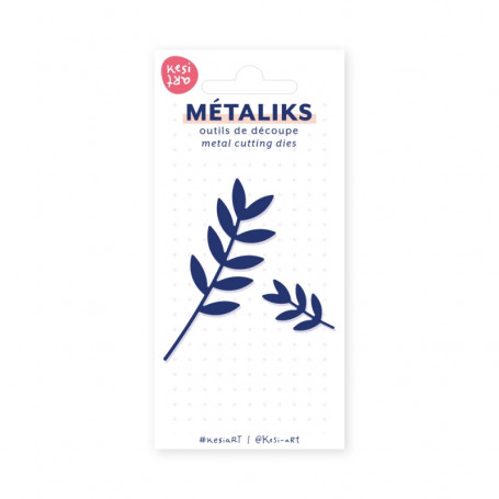 Dies métaliks Branchages 2 pc - Kesi'art