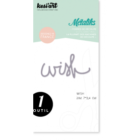 Die métaliks Wish 1pc - Kesi'art