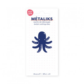 Die métaliks Poulpe 1pc - Kesi'art