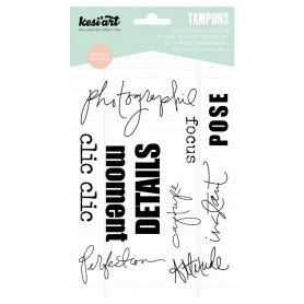 Tampons Photographie 11 pc - Kesi’art