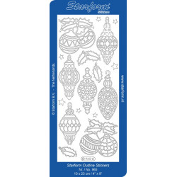 Autocollant Boules de Noël Starform 965