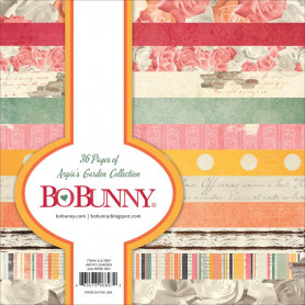 Set de papier 15x15 Aryia's Garden 36f – Bo Bunny