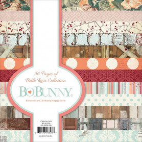 Set de papier 15x15 Bella Rosa 36f – Bo Bunny