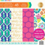 Set de papier 30x30 Boho Tropical 48f - Craft Smith