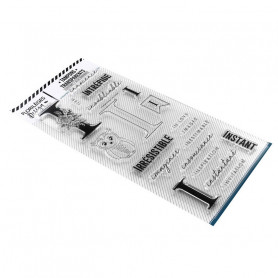 Tampons Lettre I - A la Lettre - Florilèges Design