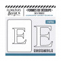 Dies Lettre E 2pc - A la Lettre - Florilèges Design