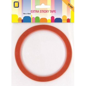 Bande adhésive double face 15 mm x 10 m - Jeje Produkt Extra Sticky Tape