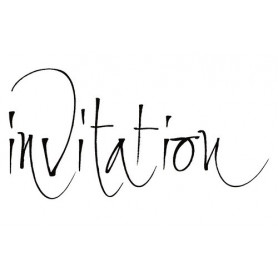 Tampon bois Invitation – Artemio