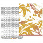 Set de papier A4 Couleur Bohème 6f - Chou and Flowers