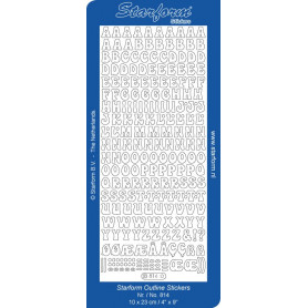 Autocollant Alphabet - Starform 814