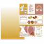 Set de papier A4 Couleur Bohème 6f - Chou and Flowers