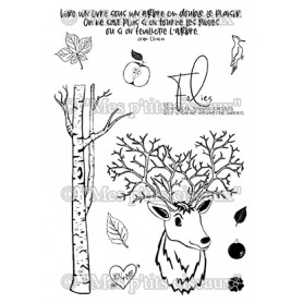 Tampons Dans les bois - Sous-Bois - Mes P'tits Ciseaux