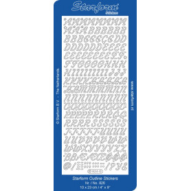 Autocollant Alphabet - Starform 826