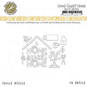 Dies Home Sweet Home 18 pc - Sous-Bois - Mes P'tits Ciseaux