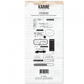 Tampons C'est ton jour - Intemporelle - Les ateliers de Karine