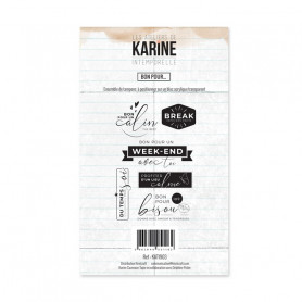 Tampons Bon pour - Intemporelle - Les ateliers de Karine