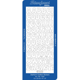 Autocollant Alphabet - Starform 7043